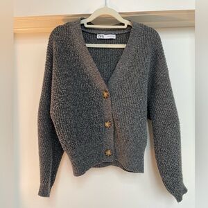 Zara wool-blend cardigan